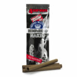4x Feuilles à rouler de chanvre Hemparillo™ Hemp Wraps Natural (115mm)